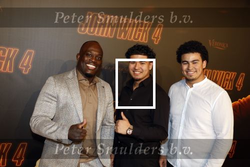 Amsterdam 21 maart 2023
Premiere JohnWick in de kromhouthallen.
Melvin manhoef en Liwanu en Saad Maimouni