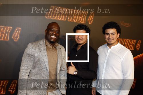 Amsterdam 21 maart 2023
Premiere JohnWick in de kromhouthallen.
Melvin manhoef en Liwanu en Saad Maimouni