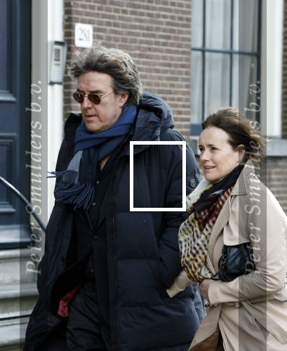 Amsterdam 15 april 2023
Herdenkingstdienst vooraf aan de begrafenis van Huub Oosterhuis in de Westertoren . Daarna gingen ze met de boot naar begraafplaats Zorgvlied. Michiel Borstlap met zijn vriendin Wendy