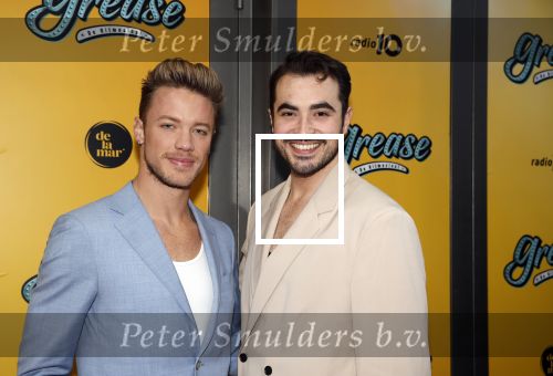 Amsterdam 3 april 2023
Premiere Grease in het DeLaMar theater.
 Milan v Waardenburg  met ...