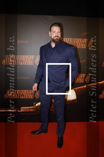 Amsterdam 21 maart 2023
Premiere JohnWick in de kromhouthallen.
Olivier Richters ( the dutch Giant) kwam met zijn partner