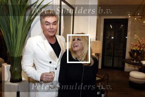 Amsterdam 23 maart 2023
Opening nieuwe Eichholtz winkel op de PC Hooftstraat in Amsterdam.
Teun Fohn met Patricia Paay