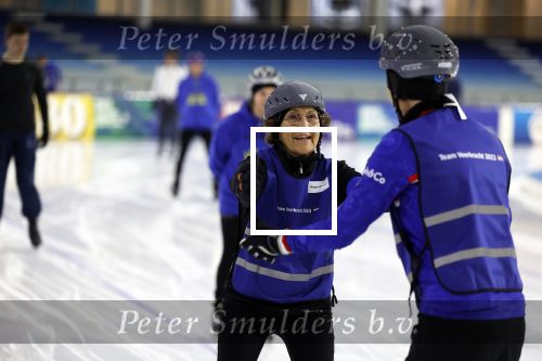 Heerenveen 19 maart 2023
De hollandse 100 in Thialf.  Georganiseerd door Prinse Bernhard met zijn stichting Lymph & Co.
Aanwezig oa Prins Bernhard Prinses Annette hun kinderen Isabelle Samuel en Benjamin, Prinses Margriet Mr Pieter v Vollenhoven , Prins Floris en Prinses Aimee.
Ook Marianne Timmer reed mee.