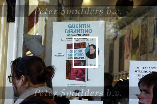 Amsterdam 3 april 2023
Quentin Tarantino signeert zijn nieuwe boek bij boekhandel Athenaeum.