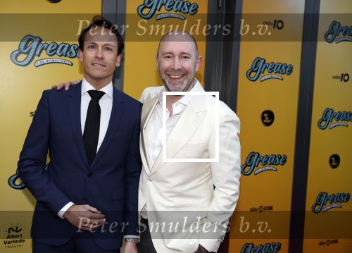 Amsterdam 3 april 2023
Premiere Grease in het DeLaMar theater.
Ramon Mesman met een kennis