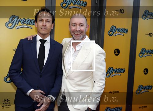 Amsterdam 3 april 2023
Premiere Grease in het DeLaMar theater.
Ramon Mesman met een kennis