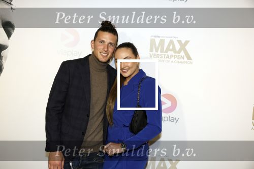 Amsterdam 29 maart 2023
Premiere Docu Max Verstappen in Tuschinski  die uitgezonden gaat worden op Viaplay.
Donny Navajas en partner Rowenna van der Linden