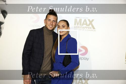 Amsterdam 29 maart 2023
Premiere Docu Max Verstappen in Tuschinski  die uitgezonden gaat worden op Viaplay.
Donny Navajas en partner Rowenna van der Linden