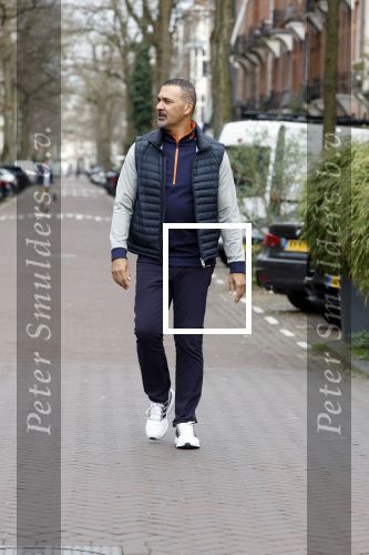 Amsterdam 17 maart 2023
Ruud Gullit op straat in Amsterdam zuid