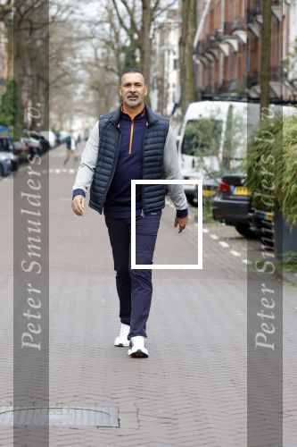 Amsterdam 17 maart 2023
Ruud Gullit op straat in Amsterdam zuid
