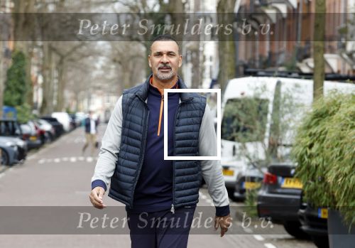 Amsterdam 17 maart 2023
Ruud Gullit op straat in Amsterdam zuid