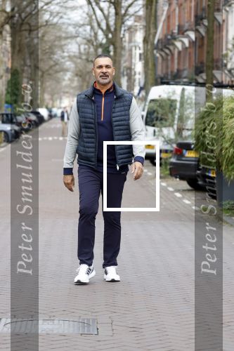 Amsterdam 17 maart 2023
Ruud Gullit op straat in Amsterdam zuid
