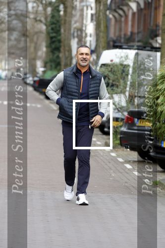 Amsterdam 17 maart 2023
Ruud Gullit op straat in Amsterdam zuid