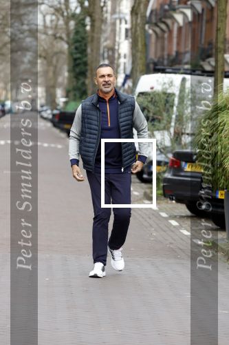 Amsterdam 17 maart 2023
Ruud Gullit op straat in Amsterdam zuid