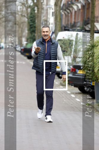 Amsterdam 17 maart 2023
Ruud Gullit op straat in Amsterdam zuid