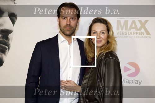 Amsterdam 29 maart 2023
Premiere Docu Max Verstappen in Tuschinski  die uitgezonden gaat worden op Viaplay.
Sander Westerveld met zijn vriendin Debby Gerritsen