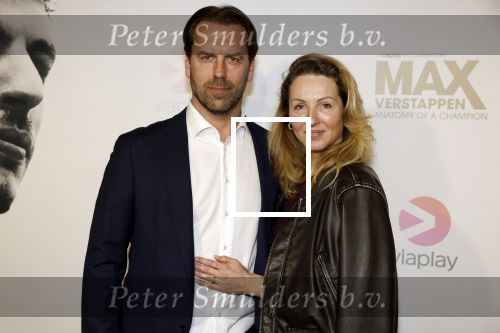 Amsterdam 29 maart 2023
Premiere Docu Max Verstappen in Tuschinski  die uitgezonden gaat worden op Viaplay.
Sander Westerveld met zijn vriendin Debby Gerritsen