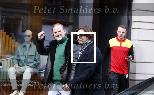 Amsterdam 17 maart 2023
Waylon met zijn manager Paul Brinks op de pc Hooftstraat