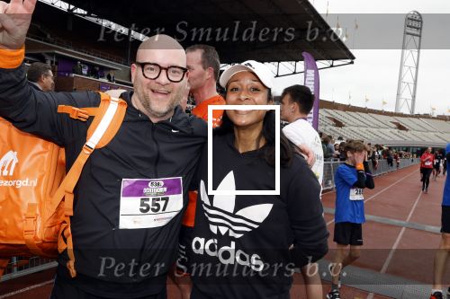 Amsterdam 16 maart 2024
Radio 538 run tbv het Prinses Maxima Centrum in het Olympisch stadion. Oa aanwezig 
Airen Mylene en Jelte v d Goot