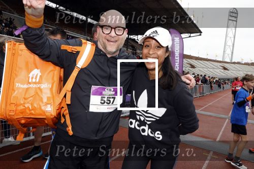 Amsterdam 16 maart 2024
Radio 538 run tbv het Prinses Maxima Centrum in het Olympisch stadion. Oa aanwezig 
Airen Mylene en Jelte v d Goot