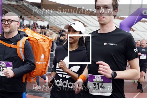 Amsterdam 16 maart 2024
Radio 538 run tbv het Prinses Maxima Centrum in het Olympisch stadion. Oa aanwezig 
Airen Mylene en Jelte v d Goot