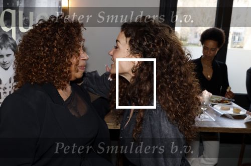 Amsterdam 19 maart 2024
Boekpresentatie Angelique Woudenberg in restaurant Breda. Angelique Woudenberg met Katja Schuurman
