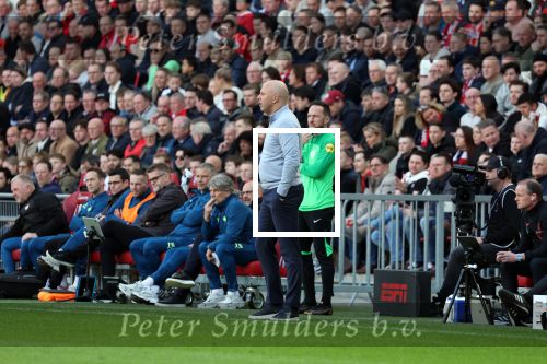 Eindhoven, 3 maart 2024 PSV-Feyenoord, eindstand 2-2 
Kompetitie Seizoen 2023-2024
Arne Slot