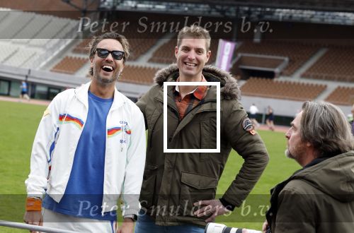 Amsterdam 16 maart 2024
Radio 538 run tbv het Prinses Maxima Centrum in het Olympisch stadion. Oa aanwezig 
Bas Smit en Maarten v d Weijden