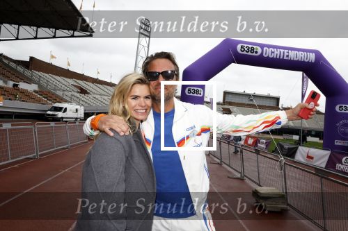 Amsterdam 16 maart 2024
Radio 538 run tbv het Prinses Maxima Centrum in het Olympisch stadion. Oa aanwezig 
Bas Smit en Nicolette v Dam