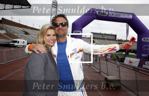 Amsterdam 16 maart 2024
Radio 538 run tbv het Prinses Maxima Centrum in het Olympisch stadion. Oa aanwezig 
Bas Smit en Nicolette v Dam