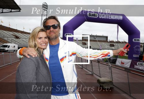 Amsterdam 16 maart 2024
Radio 538 run tbv het Prinses Maxima Centrum in het Olympisch stadion. Oa aanwezig 
Bas Smit en Nicolette v Dam