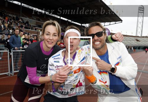 Amsterdam 16 maart 2024
Radio 538 run tbv het Prinses Maxima Centrum in het Olympisch stadion. Oa aanwezig 
Bas Smit jeroen v Veen en Marianne Timmer