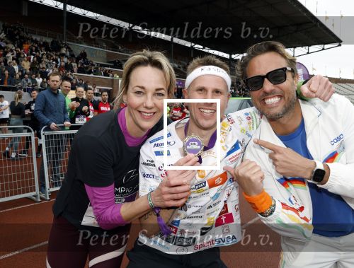 Amsterdam 16 maart 2024
Radio 538 run tbv het Prinses Maxima Centrum in het Olympisch stadion. Oa aanwezig 
Bas Smit jeroen v Veen en Marianne Timmer