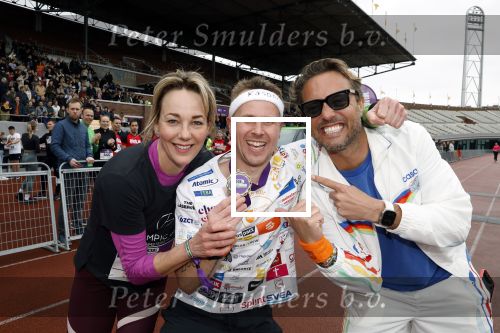 Amsterdam 16 maart 2024
Radio 538 run tbv het Prinses Maxima Centrum in het Olympisch stadion. Oa aanwezig 
Bas Smit jeroen v Veen en Marianne Timmer