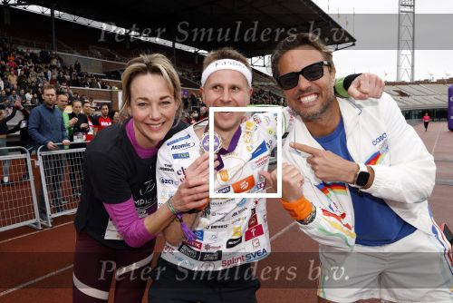 Amsterdam 16 maart 2024
Radio 538 run tbv het Prinses Maxima Centrum in het Olympisch stadion. Oa aanwezig 
Bas Smit jeroen v Veen en Marianne Timmer