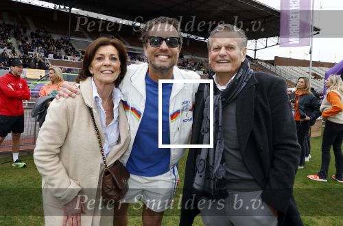 Amsterdam 16 maart 2024
Radio 538 run tbv het Prinses Maxima Centrum in het Olympisch stadion. Oa aanwezig 
Bas Smit met zijn ouders