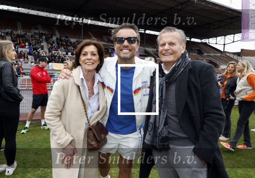 Amsterdam 16 maart 2024
Radio 538 run tbv het Prinses Maxima Centrum in het Olympisch stadion. Oa aanwezig 
Bas Smit met zijn ouders