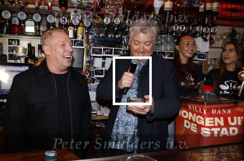 Amsterdam 21 maart 2024
Cd presentatie Billy Dans in de Jordaan. Billy Dans en Rene Froger