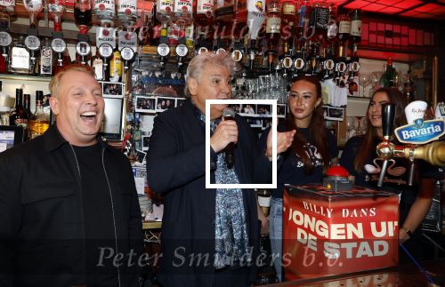 Amsterdam 21 maart 2024
Cd presentatie Billy Dans in de Jordaan. Billy Dans en Rene Froger