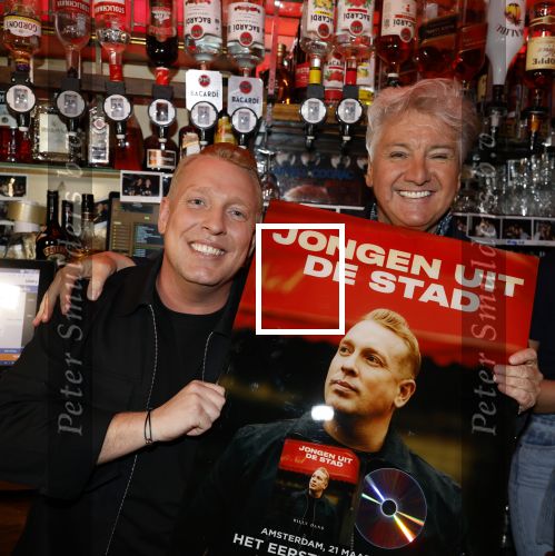 Amsterdam 21 maart 2024
Cd presentatie Billy Dans in de Jordaan. Billy Dans en Rene Froger