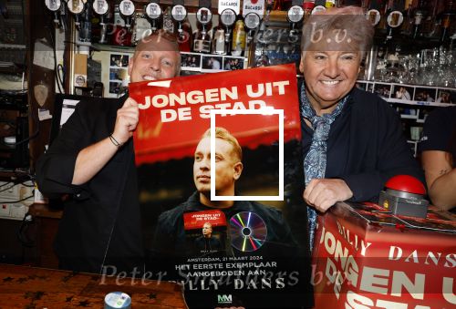 Amsterdam 21 maart 2024
Cd presentatie Billy Dans in de Jordaan. Billy Dans en Rene Froger
