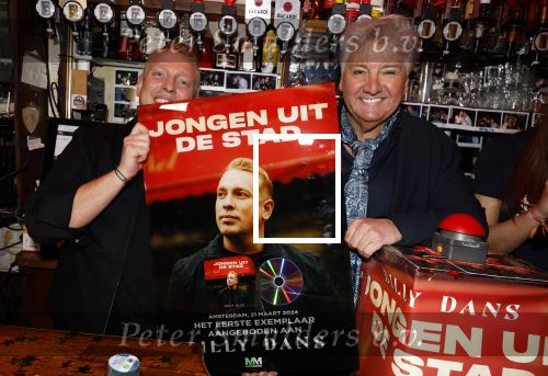Amsterdam 21 maart 2024
Cd presentatie Billy Dans in de Jordaan. Billy Dans en Rene Froger