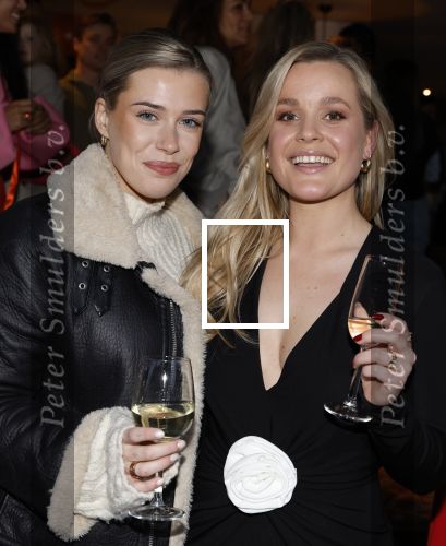 Amsterdam 22 maart 2024
Opening restaurant Poppy\'s van Moise Trustfull  Britt Scholte en Carola Kirschbaum . Carola Kirschbaum met Victoria Vermeer