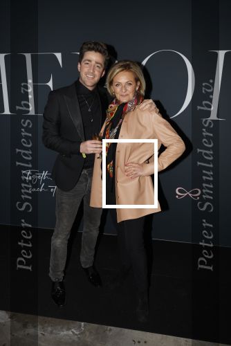 Amsterdam 5 maart 2024
Modeshow Hunkemoller in de westergasfabriek . Oa Loiza lamers loopt mee. Hugo Kennis en Caroline Tensen