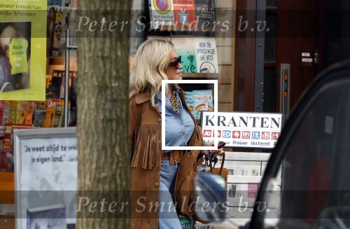 Amsterdam 6 maart 2024
Connie Witteman met haar groene Biro in Amsterdam zuid.