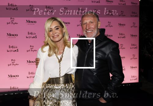 Amsterdam 7 maart 2024
Opening expositie Robbie Williams in het Moco museum. Connie Witteman met partner Henk de Vries