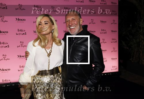 Amsterdam 7 maart 2024
Opening expositie Robbie Williams in het Moco museum. Connie Witteman met partner Henk de Vries