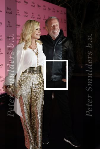 Amsterdam 7 maart 2024
Opening expositie Robbie Williams in het Moco museum. Connie Witteman met partner Henk de Vries