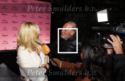 Amsterdam 7 maart 2024
Opening expositie Robbie Williams in het Moco museum. Connie Witteman met partner Henk de Vries