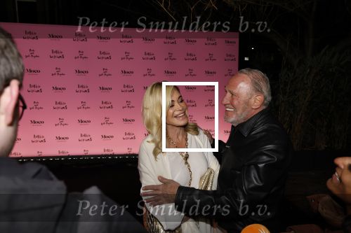 Amsterdam 7 maart 2024
Opening expositie Robbie Williams in het Moco museum. Connie Witteman met partner Henk de Vries